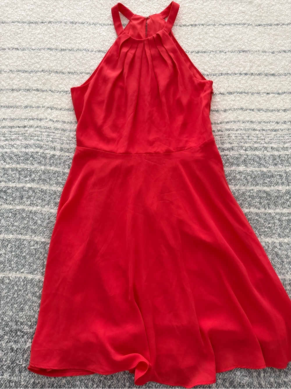 Express Red Halter Mini Dress